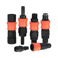 Not a European Standard Type Pneumatic Fittings Air Compressor Hose Quick Coupler Plastic Steel C Type Quick Connector Pipe Fittings Accessories