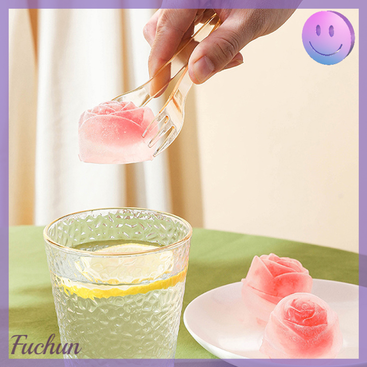 fuchun-เค้กพลาสติกแบบ2-in-1-ส้อมผลไม้ผลไม้อเนกประสงค์กันคลิปจับของร้อนส้อมเค้กเครื่องใช้สำหรับโต๊ะอาหารที่ใช้ในครัวในบ้าน