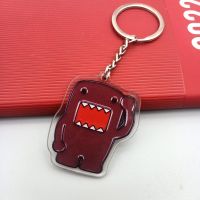 Cute Cartoon Domo Kun Acrylic Key Chain Japanese TV Endorsement Kawaii Mascot Key Ring Pendant Childrens Bag Accessories Gift