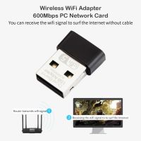 USB Mbps อะแดปเตอร์ Wifi ไร้สายการ์ดเครือข่ายอีเธอร์เน็ต AC Dual Band 2.4G / 5.G 802.11Ac ตัวรับสัญญาณ Wifi USB