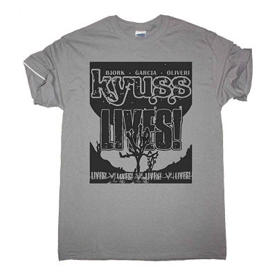Kaos Kyuss Wanita เข้ารูปแบบปกติ Cotton8