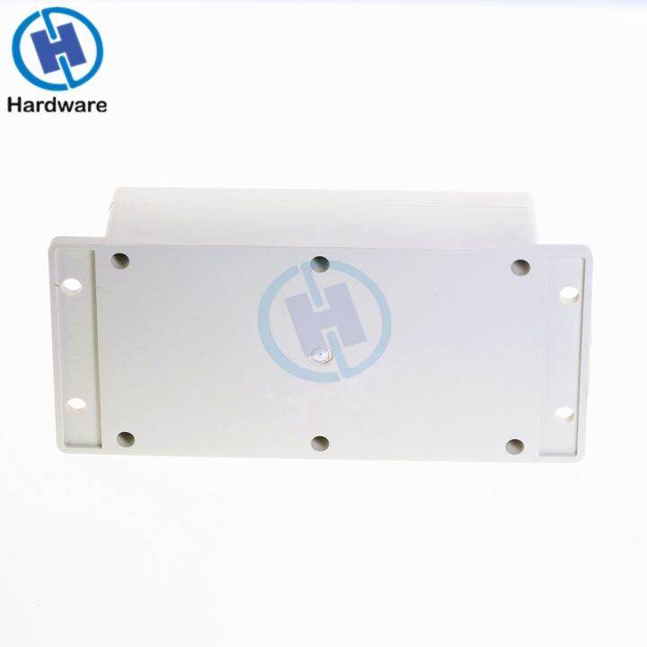 white-waterproof-power-junction-box-plastic-electronic-project-instrument-enclosure-case-158mmx90mmx46mm