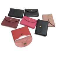 Real Leather Credit Business Mini Card Wallet Man Women Smart Card Holder Slim Money Case Coin Purse Small Soft Cow Leather Bag Card Holders