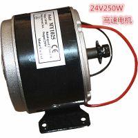 250W 24V DC Electric Brushed Motor  2750RPM Chain Electro Motor For E Bike Scooter Drive Speed Control Electric Scooters