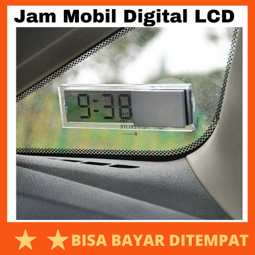 Jam Mobil Digital LCD Suction Cup / Jam Mobil Digital Analog LED Lcd