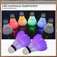 【CW】 3PCS Badminton Shuttlecocks Lighting Birdies Shuttlecock Class Feather for Outdoor