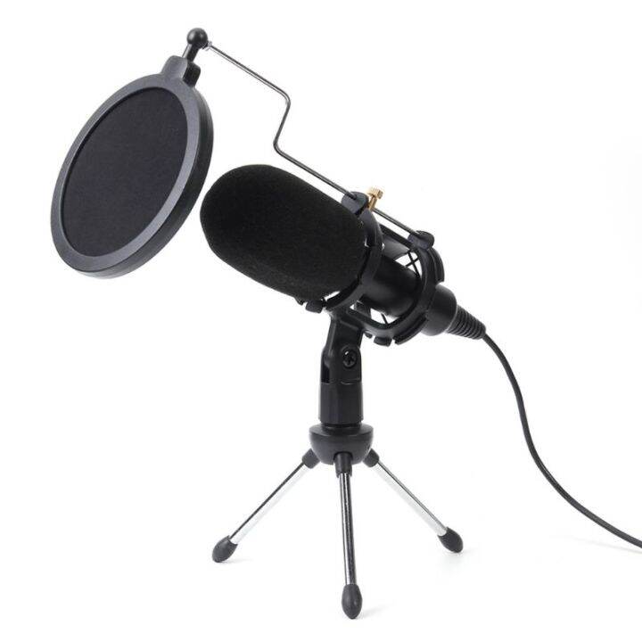 Usb Microphone Series Wired Condenser Microphone With Stand Clip for Pc