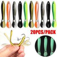 【LZ】◄  5/10/20PCS Luminous Soft Bionic Fishing Lure Slow Sinking Bionic Swimming Lures Accessory Mock Lure Can Bounce for Saltwater