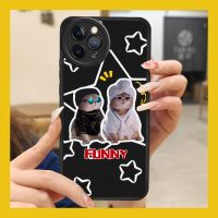 Cartoon soft shell Phone Case For iphone 12 Pro Max cute couple creative Back Cover Silica gel simple protective funny