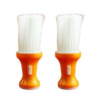 2 Pcs Professional Clean Barbers Brush, Special Hair Clipper Brush for Haircut, Hairbrush Brush, Hairdressing Tools