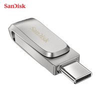 100% แฟลชไดร์ฟ USB Sandisk ดั้งเดิม32GB 64GB 128GB 256GB ชนิด512GB ชนิด-C OTG USB 3.1หน่วยความจำ U ดิสก์ U โลหะ SDDDC4 Pendrive