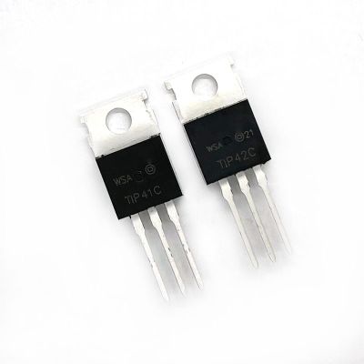 ❆ 10PCS TIP41C TIP42C Transistor TO-220 TO220 TIP41 TIP42 New And Original IC