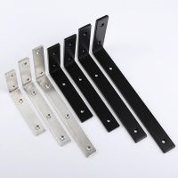 1Pcs L-shaped 90 Degree Shelf Heavy Stainless Steel Corner Code Triangle Bracket Wall Support Shelf Support Partition Rack