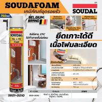 ฟิลล์ &amp; ฟิกซ์โฟม สเปรย์โฟม พียูโฟม 750ML พียูโฟม ซูดัล (SOUDAL)