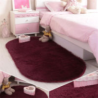40*60cm Fluffy Round Rug Carpets for Home Living Room Decor Kids Room Long Plush Rugs for Bedroom Shaggy Area Rug Modern Mats