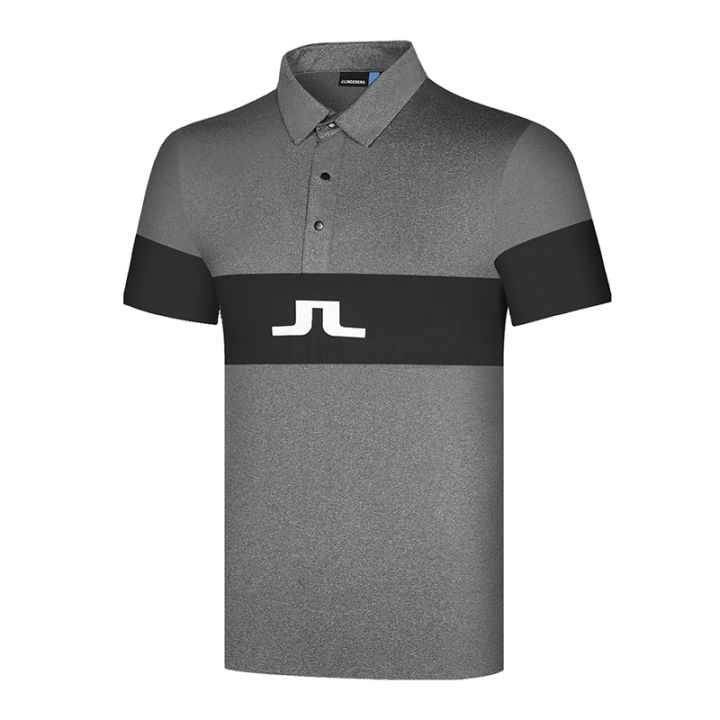 new-golf-mens-sports-polo-shirt-golf-short-sleeved-summer-quick-drying-ball-uniform-team-uniform-clothes-moisture-absorbing-tide-top-castelbajac-mizuno-pxg1-callaway1-xxio-utaa-ping1