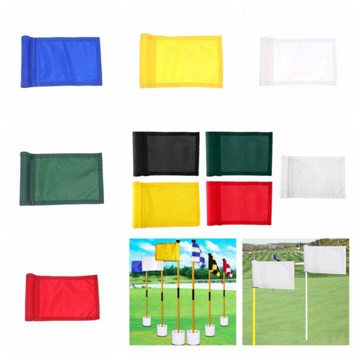 FUJIN 20X15cm Golf Training Aids Nylon Pin Flag Stick Golf Training