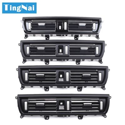 [HOT XIJXEXJWOEHJJ 516] ด้านหน้าคอนโซล Central Air Conditioner AC Vent Grille สำหรับ BMW 5 Series F10 F11 520i 523i 525i 528i 535i 64229166885 64229209136