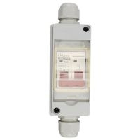 【LZ】 Cnlonq 32A 500V PV DC Disconnect Switch 2P Solar Current Sink Load Switching Miniature Circuit Breaker Without Cable