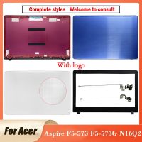 NEW Original Metal Shell For Acer Aspire F5 573 F5 573G N16Q2 Laptop LCD Back Front Bezel Hinges F5 573 F5 573G 15.6 Inch