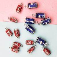 【YF】✷♧  10pcs Cola Drink Bottle Enamel Charms Drop Alloy Pendants Beverage Floating Earring Jewelry Accessory YZ748