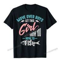 Move Over Male Let This Show You How To Fish Shirt Gift Men Design Tops &amp; Tees For Men Retro Cotton Top T-Shirts Camisa