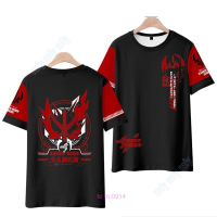 Saber 2023！New！Kamen Rider T-shirt Kasual Short Sleeve Loose cocok musim panas laki-laki dan perempuan 2023 High quality products （Freeprinting of names）