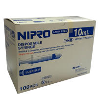 Nipro ไซริ้ง ไม่ติดเข็ม สำหรับป้อนยาเด็ก ขนาด 10 ml. กล่องละ 100 ชิ้น