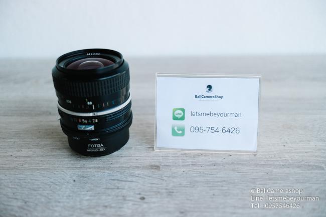 ขายเลนส์มือหมุน-nikon-nonai-24mm-f2-8-serial-500363-สามารถใส่กล้อง-sony-mirrorless-ได้ทุกรุ่น