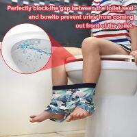 M89B Flexible Pee Spatter Guard for Toilets, Urine Deflector Guard Easily Paste to Standard Toilet Seats, 250x100x0.5mm