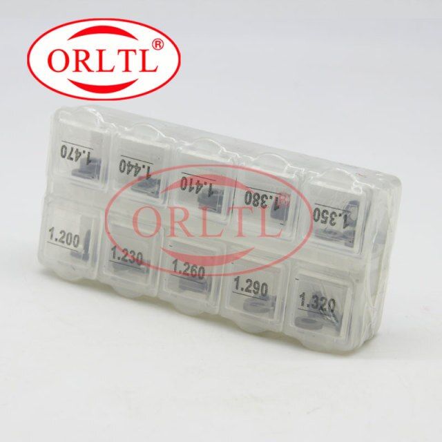 ORLTL Common Rail Injector ปรับ Shims B11 B12 B13 B14 B16 B22 B25 B26 B31 B48 B21 B23ปรับเครื่องซักผ้า Shims ปะเก็น50 Pcs
