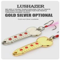 ❏▣❆ Fishing Lures Hree Hooks Cocked Bass Sequin Bait Metal 1pcs 5g7g10g Fishing Gear Luya Bait Long-range Luya Sequin Fake Bait