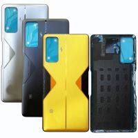 ฝาหลังปิดโทรศัพท์กระจกด้านหลังเหมาะสำหรับ Xiaomi Poco F4 GT เคสปลอกหุ้มช่องหลังพร้อมใช้แทนกาว