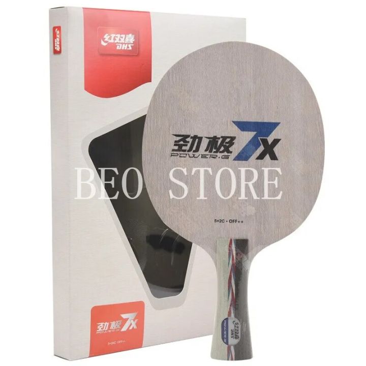 DHS POWER G7X PG7X Table Tennis Blade Ply 5+2AC For Racket Ping Pong ...