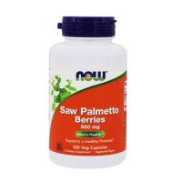 Now Foods Saw Palmetto Berries 550 mg 100 Vegetarian Softgels