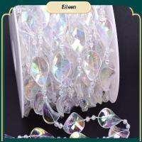 เครื่องประดับจี้ลูกปัดม้วน EILEEN เครื่องประดับของตกแต่งงานปาร์ตี้ที่มีสีสันโซ่ตัดแต่ง