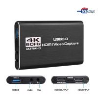 USB 3.0 HDMI Video Game Capture Card HD 1080P 60FPS Live Streaming with MIC Built-in USB 3.0 Controller ***(รบกวนอ่านรายละเอียดสินค้าด้วยนะคะ)***