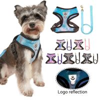 【FCL】∏ Dog Harness Leash Set for Small Dogs Adjustable Gradient Outdoor Walking Lead