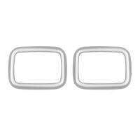 dfgvedvg Car Roof Audio Speaker Horn Frame Sticker Cover Interior Trim Cover Chrome for Toyota Sienta 2022 2023 RHD