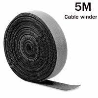 5M Cable Organizer Wire Winder Ties Earphone Mouse Cord Management USB Charger Cable Protector Cord Organize For iphone 14 13 12 Cable Management