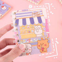 1Pcs 80Sheet Creative Cartoon Coil Book Student School Supply Pocket Notebook Sketchbook Portable Mini Notepad Kawaii Stationery