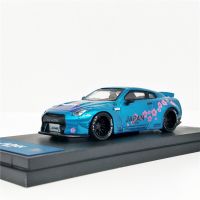 【✠】 Fashions King 1:64รุ่นนิสสัน GTR R35ญี่ปุ่นภูเขาฟูจิ Sakula รถโมเดล Diecast