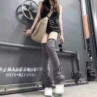 【 เสื้อผ้าฤดูใบไม้ร่วง ถุงเท้า ผ้ายีน สองชิ้น สําหรับผู้หญิง