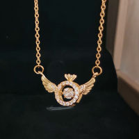 Inlay Gilding Fashion Jewelry Female Niche Necklace Jewelry Agility