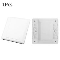 ✱ Electric Wall Switch Socket Blank Cover Panel Whiteboard ABS Outlet Plate Bezel Tool 86x86mm Drop Ship