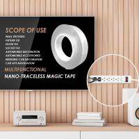 [Chinatera] Multi-function Double-sided Adhesive Nano Tape Traceless Washable Removable Tapes Kitchen Bathroom Living Room Portable Gel Grip Sticker