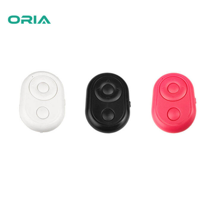 ORIA Wireless Remote Shutter for Smartphones Bluetooth Camera Remote
