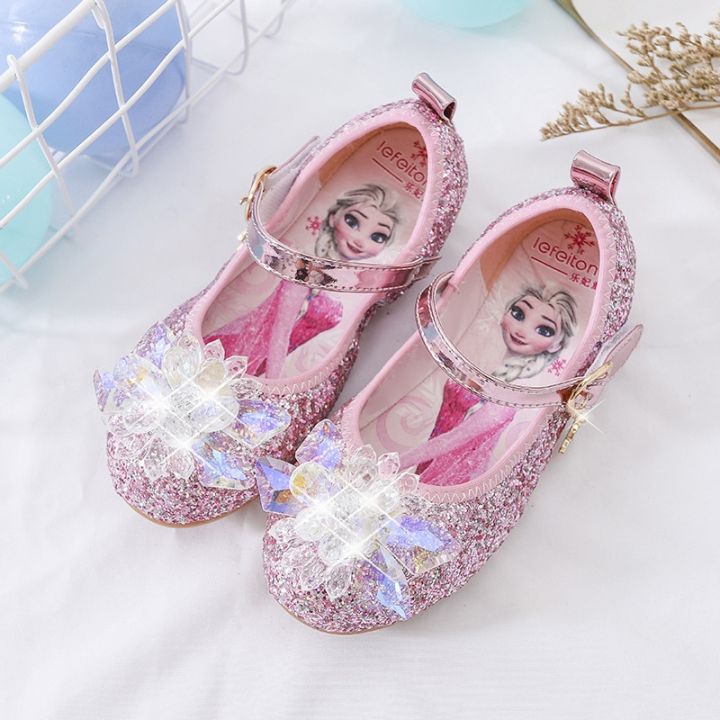 2022-new-sweet-rhinestone-girls-princess-shoes-cartoon-little-girl-single-shoes-cute-crystal-childrens-small-leather-shoes-tide