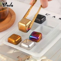 468Pcs Stainless Steel Ice Cubes and Small Clip with Plastic Ice Coffee Whisky Bar Wine Cool Tools Drink Freezer Reusable