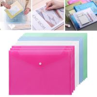 ✴❧ 12pcs 33cm X 23cm Files Folders Filing Products For Office School Supplies Home Storage Document Plastic Bags